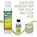 Acne Zap Drying Lotion - Overnight Acne Spot Treatment Dries Out Blemishes, Zits, Whiteheads, Pimples and Blackheads - Extra Strength Natural Solution for Acne Prone Skin - 1 fl oz