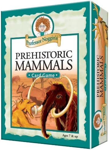 Educational Trivia Card Game - Professor Noggin's Prehistoric Mammals