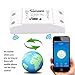 Agoal Sonoff Wifi Switch Wireless Remote Control Electrical for Household Appliances,Compatible with Alexa DIY Your Home Via Iphone Android App 2-Pack