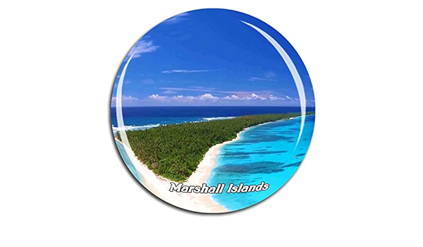 Weekino Islas Marshall Imán de Nevera 3D de Cristal de ...