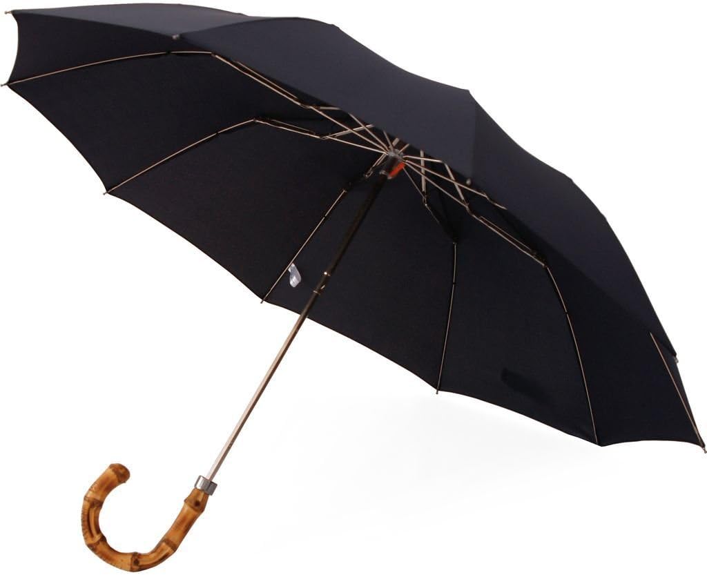 London Undercover Telescopic 10 Rib Umbrella | Whangee Handle
