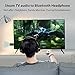 Bluetooth 4.2 Transmitter and Receiver, EKSEN 2 in 1 USB Wireless Audio Adapter with 3.5mm Aux Port for TV, PC, Car, Headphones, Home Sound System.thumb 3