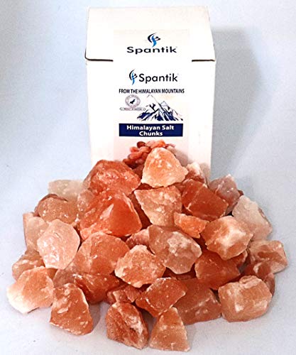 Spantik Himalayan Pink Salt Chunks 10 Lbs Bag 100% Authentic Pure Natural Rock Stones w 84 Traces Of Minerals Crystals… - Image 8