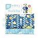 Bumkins Snack Bags, Reusable Fabric, Washable, Food Safe, BPA Free - Sea Friends & Whales Away (2-Pack)