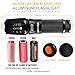 Shadowhawk X800 Super Bright Tactical Flashlight, Rechargeable (18650 Battery Included), Zoomable, IP65 Water-Resistant, 1200 Lumens CREE LED, 5 Light Modes for Camping and Hiking