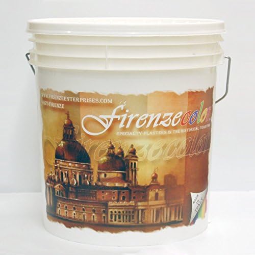Firenzecolor Authentic Italian Lime Whitewash Paint Era a Pennello Gallon 5kg