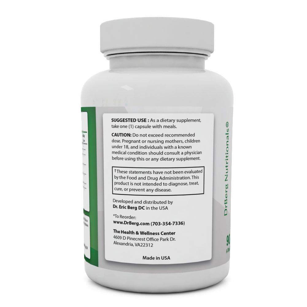 Dr. Bergs Gallbladder Formula Contains Purified Bile Salts, 90 Capsules Buy Online in UAE