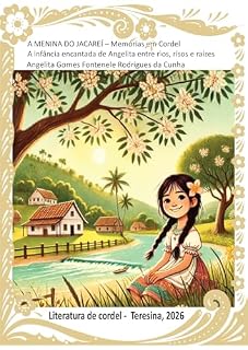 Livro A MENINA DO JACAREÍ – Memórias em Cordel: A infância encantada de Angelita entre rios, risos e raízes