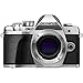 Olympus OM-D E-M10 Mark III (Mark 3) Digital Camera Bundle (with 14-42mm EZ + 40-150mm Lenses, Silver)