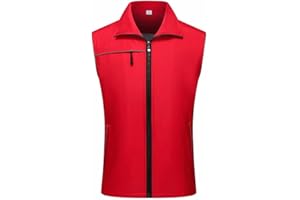 Adult Lightweight Outerwear Vest Windproof Golf Vest Spring Summer Sleeveless Jackets Travel Outdoor Baggy Zip up Sport Vests