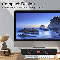 HI-PLANX Speakers with Phone Holder,Stereo Sound