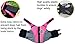 VIVAGLORY Sports Style Dog Life Vest, Dog Life Jacket for Swimming & Boating, Ripstop & Buoyancy for Puppy Doggy, Lifejacket with Handle, S, Pink