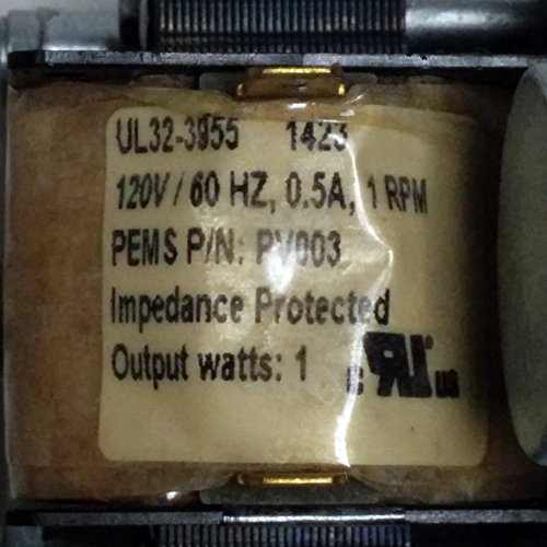 PEMS HM-RGM451 Pellet Stove Auger Gear Motor, 1 RPM, 0.51 Amps, 120 V - Thumbnail 3