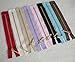 Metal Zippers 8 pcs - #3 Golden Brass Close-end, 6 Inch/15 cm - by Beaulegan