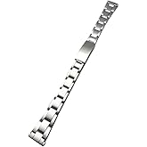 NewLife 12-15mm Metal Watchband | Women's Watches Silver Stainless Steel Replacement Watchstrap with Clasp