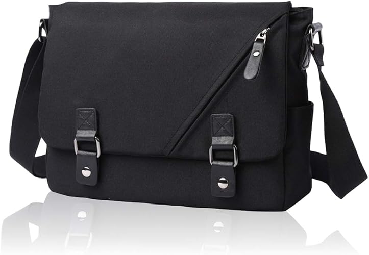 Amazon Rudan ショルダーバッグ メンズ 斜めがけ ショルダー 肩掛け キャンバス 帆布 カバン Rudan ショルダーバッグ