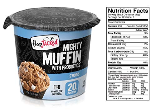 FlapJacked Mighty Muffins, Chocolate Lovers Variety, 12 Pack