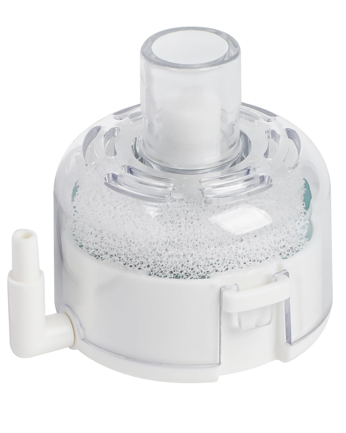 Pawfly Mini Aquarium Sponge Filter Quiet Betta Fry Shrimp and Small Fish Bio Filter for betta tank with Filter Balls Submersible Filter for Fish Tanks up to 20 L(Pump and Tubing not Included)