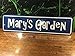 Custom 6x24 Blue Aluminum Road Sign