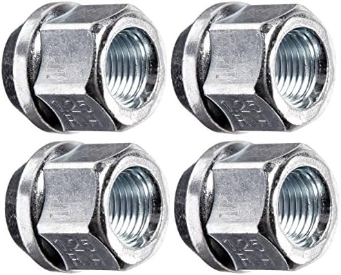 Wheelmate 30905ZB M12 x 1.25 RH (3/4" Hex Size) Open End Bulge Lug Nut