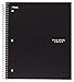 Five Star Spiral Notebooks, 5 Subject, Wide Ruled Paper, 200 Sheets, 10-1/2