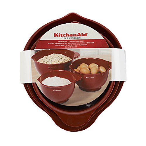 KitchenAid 3Piece Mixing Bowl Set The Home Kitchen Store