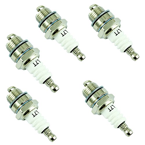 QAZAKY 5pc Spark Plug L7T for 33cc 43cc