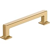 Amerock Lintel 5-1/16 inch (128mm) Center-to-Center Champagne Bronze Cabinet Pull, BP37443CZ