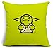 Cute Cartoon Star Wars Characters Decorative Throw Pillow Cover Cases 18 x 18 Inches
