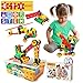 ETI Toys STEM Learning Original Educational Construction Engineering Building Blocks Set for 3, 4 and 5+ Year Old Boys & Girls | Creative Fun Building Toys for Kids Kit, STEM Toys Gift (172 PCS)