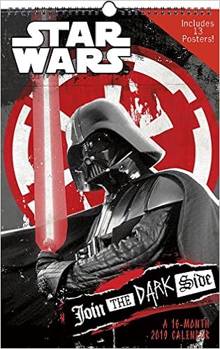 2019 Star Wars Oversized Calendar, by Trends International