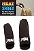 JATAI Heat Shield - Thermal Finger Protection Guards for Curling and Flat Irons, Wands, Blow Dryers - 2pc (Thumb & Finger)