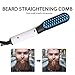 Beard Straightener for Men, Portable Hair Straightener for Men & Women, Hair Styler with Quick Heated Brush, Tame Frizz and Flyawaysthumb 4