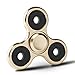 Opard Tri Fidget Spinner Hand Spinning Toy Over 3 Minutes Aluminum Alloy for Child and Adult (Gold)