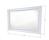 ICON 12149 RV Skylight Inner Dome, White, 24 Inch