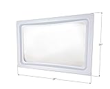 ICON 12149 RV Skylight Inner Dome, White, 24 Inch