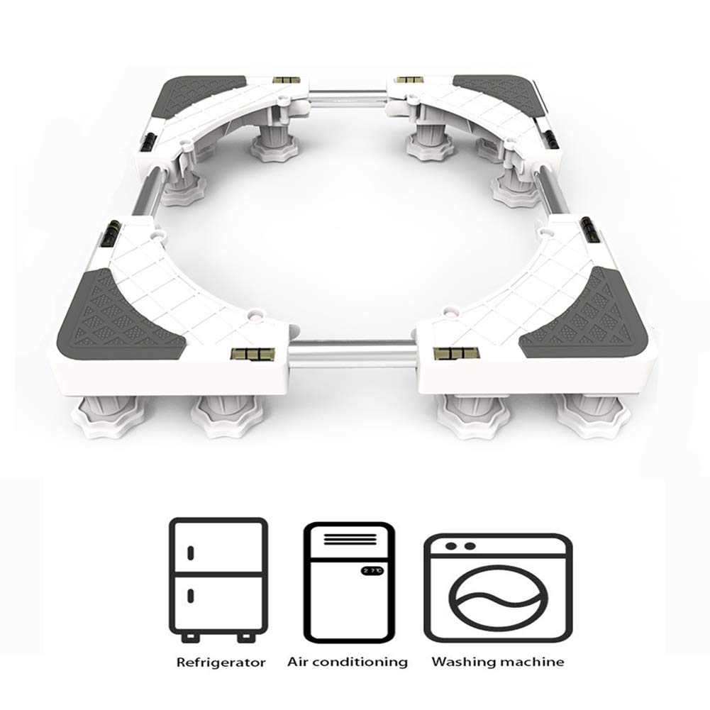 HADMB Resistente Base Lavadora Ajustable Soporte Lavadora Sin ...