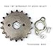 Wingsmoto Sprocket Front 420-18T 20mm Motorcycle ATV Dirtbike
