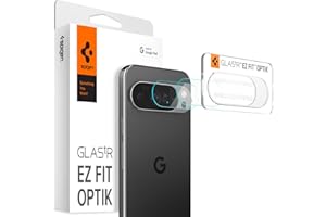 Spigen Camera Lens Screen Protector [Glas.tR EZ Fit Optik] Designed for Pixel 10 Pro XL [Case Friendly] - 2 Pack