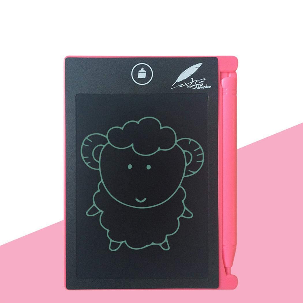 Idomeo 4.4inch LCD Writing Pad Tablet Drawing Memo Board Kids Mini Writing Pad Graphics Tablets