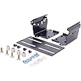 CB-02 Mobile Radio Transceiver Mounting Bracket Quick Release Kit with Roller Rail Design for Radios up to 7.5 inches Wide