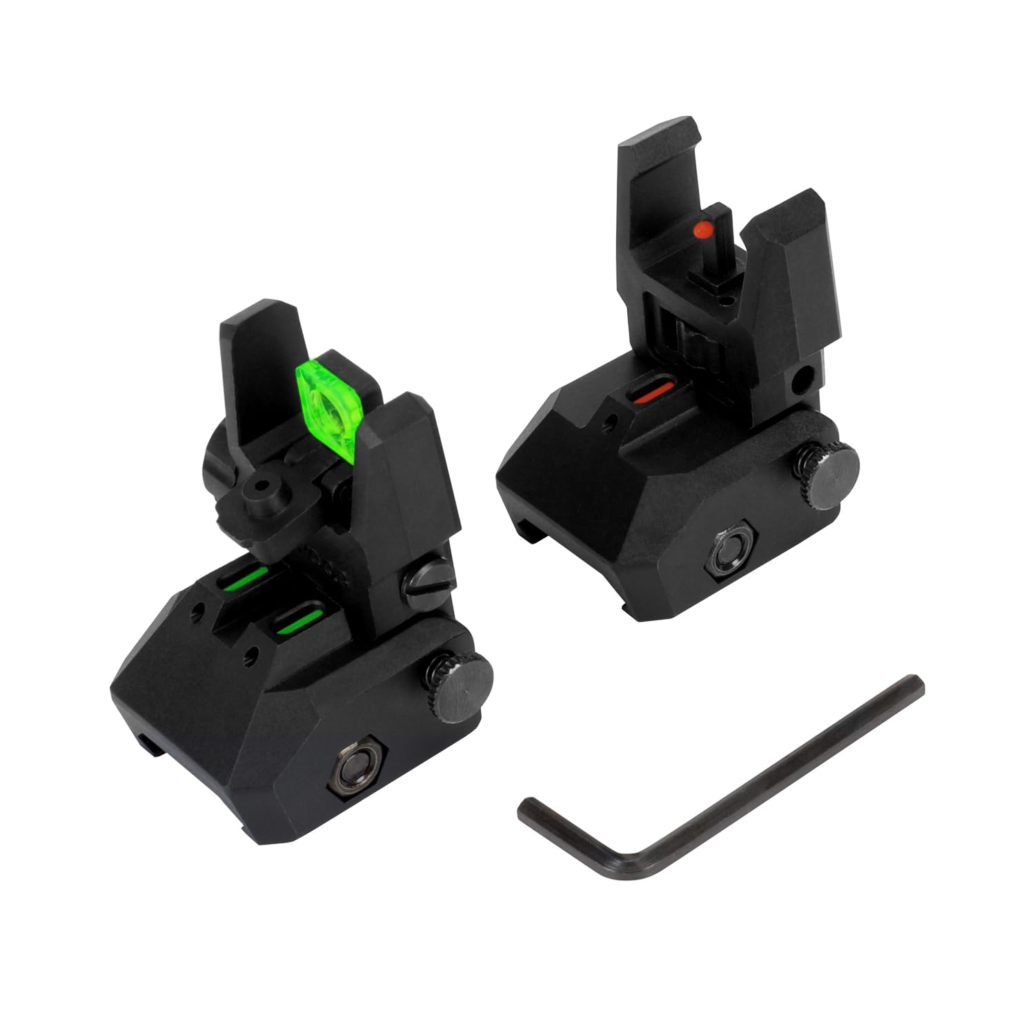 Aecktech Fiber Optic Sights,with Green and Red Full