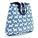 Case New Durable Neoprene Auto Trash Bag Sleeve Pouch/Litter Bag/Car Trash Keeper/Garbage Holder/Trash Liner Bag Case& Auto Organizer Storage Bag, Stick Shift Car Garbage Bin-Blue Tissue.-Dogs