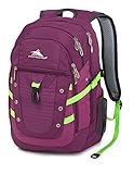 High Sierra Tactic Backpack, Berry Blast/Razzmatazz/Lime/Mercury