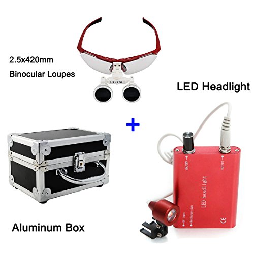 Zinnor 2.5x 420mm dental surgical medical binocular lou…