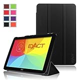 LG G Pad 10.1 Case - Exact LG G Pad 10.1 Case [SLENDER Series] - Ultra Slim Lightweight Smart-shell Stand Case for LG G Pad 10.1 (V700) Black