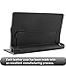 Yoga Tab 3 Plus/Yoga Tab 3 Pro 10 Case - Infiland Folio Premium PU Leather Stand Cover Fit for Yoga Tab 3 Plus 10.1/ Yoga Tab 3 Pro 10.1-Inch Tablet, Black