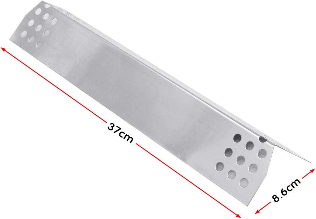 Denmay 37cm Stainless Steel BBQ Heat Plate Flame Diffuser for Charbroil Uniflame, Beefeater 3, Landmann,Flame tamer - Image 3