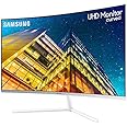 Samsung LU32R591CWNXZA-RB 32" 4K Curved Monitor (Renewed)