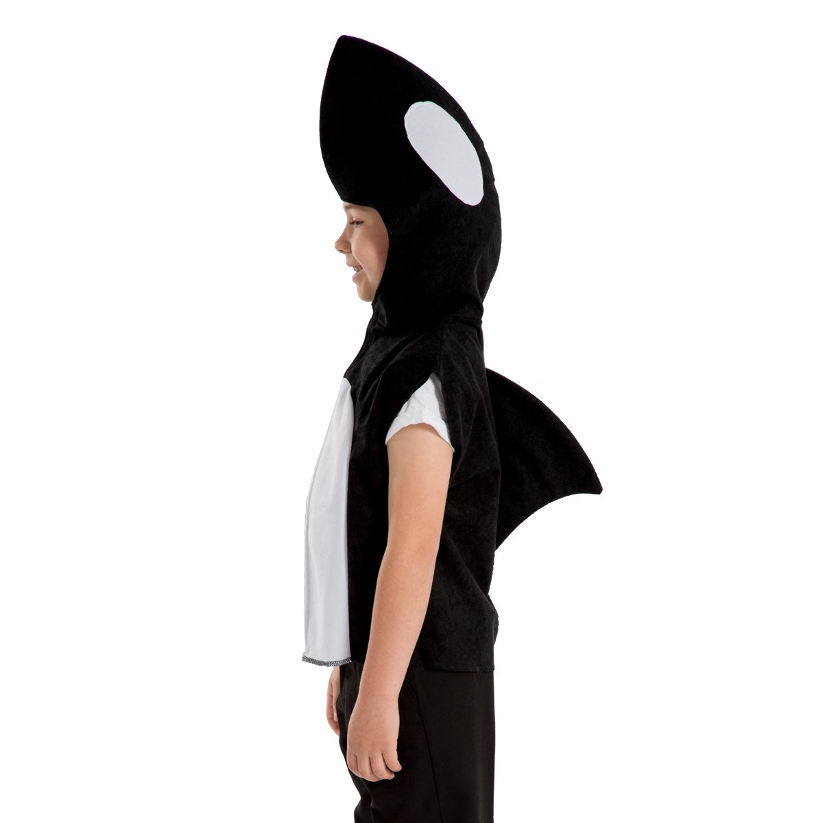 Charlie Crow Whale/Orca costume for kids one size 3-8 Years.